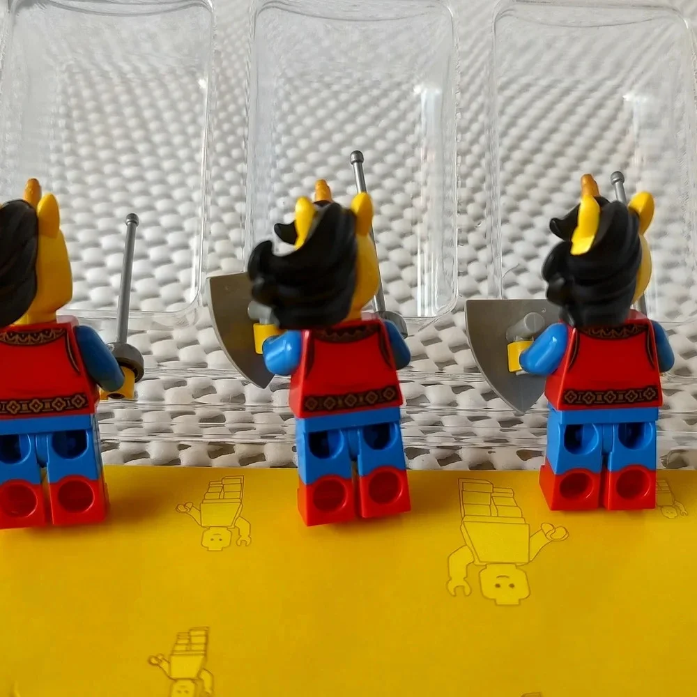 Lego Minifigures Unicorn Knights with Accessories 3pcs
